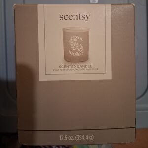 Scentsy Scented Candle in Taupe